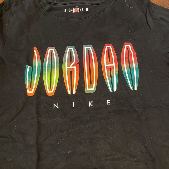 Nike Kid’s Black T-Shirt Size S - Picture 2 of 6